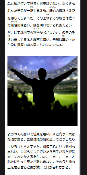 横並びカラムを使っても、縦並びで表示